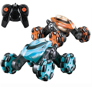 Mát ánh sáng âm nhạc trôi RC diễn viên đóng thế xe tải đồ chơi 6CH 2.4G điều khiển từ xa quay Xe đồ chơi - Product Image 1