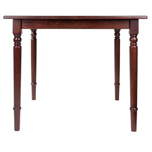DB Mornay Square Dining <b>Table</b> Customizable <b>Walnut</b> for Bedroom Office Workshop Home Villa Park Use - Product Image 3
