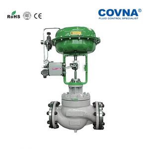 Vanne de régulation pneumatique COVNA OEM DN25 1 pouce AC220V WCB à bride, à membrane pneumatique - Product Image 5