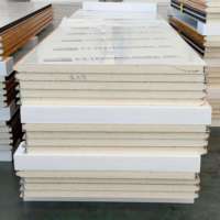 Panneau de toiture en PU de haute qualité, isolé, résistant au feu, écologique, système de mur extérieur pour bâtiments industriels en structure acier