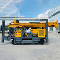 Machine de forage de puits d'eau DTH de 260 m de profondeur, fabriquée en Chine