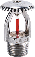 Tête de sprinkler d'incendie dissimulée à réponse rapide en laiton haute pression Xiyi 15 mm personnalisable