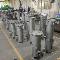 Filtration d'eau pour raffineries, pétrochimie, engrais et cycles chimiques - Panier filtrant et cuve de filtration en acier inoxydable