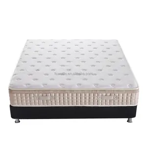 Custom sleep beds and mattresses sets pocket coil spring mattress latex gel Memory foam queen king mattress wholesale suppliers