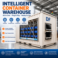Solution d'entreposage automatisée pour conteneurs intelligents ASRS, système de contrôle de température intégré prêt à l'emploi pour l'industrie