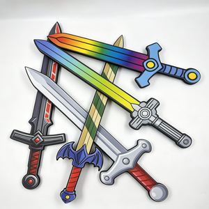 Nuevo Estilo 2026 Juguete de Espuma para Niños, Espuma EVA Suave y Segura, Espada y Escudo de Dragón <span class=keywords><strong>del</strong></span> <span class=keywords><strong>Bosque</strong></span>, Juego de Juguetes de Imitación para Niños de 3+ Años - Product Image 6