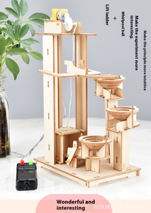Tong Muqu Petit matériel de Production Puzzle Ascenseur Jouet Science Expérience DIY Technologie Caractéristiques STEM Vente en gros - Product Image 6