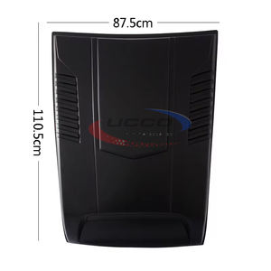 <span class=keywords><strong>ฝา</strong></span>ครอบ<span class=keywords><strong>ฝา</strong></span><span class=keywords><strong>กระโปรง</strong></span>รถสำหรับ Revo Black Bonnet Hood สำหรับ HILUX reco Rocco 2015-2020อุปกรณ์เสริมเครื่องยนต์ตักภายนอก - Product Image 4