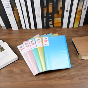 Lot de 5 protège-documents en plastique à 30 pochettes, classeur de présentation, porte-documents artistique, classeur de présentation, livre de présentation - Product Image 2