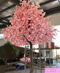 Directly factory customize artificial cherry tree for restaurant using