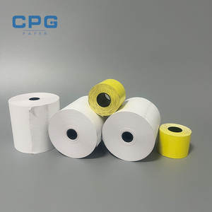 Rollo de Papel Térmico Óptico Estable de Primera Calidad Personalizado por el Fabricante, 80x70mm, 48gsm, para Impresora de Restaurante, Rollo para Caja Registradora - Product Image 1