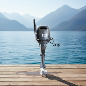 Moteurs marins à essence 15HP 4 temps F15 pour bateaux - Product Image 1