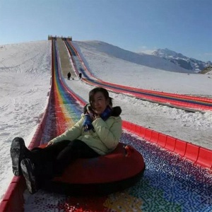 Khô trượt tuyết dốc cầu vồng trượt đi xe khô Cầu Vồng sân chơi trượt ngoài trời khô trượt mat - Product Image 4