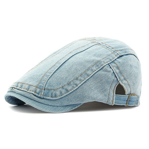 Casquette en coton <span class=keywords><strong>Peaky</strong></span> <span class=keywords><strong>Blinders</strong></span> pour hommes et femmes, chapeau béret, style britannique occidental, chapeau de peintre, casquette Ivy, casquettes en jean d'hiver pour <span class=keywords><strong>femme</strong></span> - Product Image 6