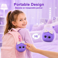 Jouet Compagnon Intelligent Interactif Vocal pour Animaux de Compagnie, Pendentif IA à Contrôle par Application ODM, Poupée en Peluche Douce avec Retour Tactile, Jouet Robot IA pour Animaux