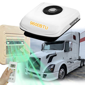 12 /120 Вольт система кондиционирования воздуха аксессуары для грузовика небольшой блок переменного тока для RV и грузовика кондиционер и обогреватель - Product Image 1