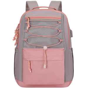 Nouveau sac à dos classique pour femmes sac de lycée léger pour adolescents filles sac d'ordinateur portable étanche - Product Image 6