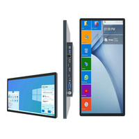 Monitor Táctil Industrial Resistente de Metal Completo de 15.6 Pulgadas HD con Pantalla Táctil Capacitiva Android/Win, Nuevo para Uso Comercial, 1 Año de Garantía