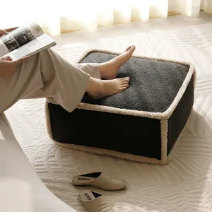 MISSLAPIN Foot Stools Ottoman Foot Stools Small Foot Stool For Living Room Pouf