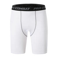 Shorts de sport et fitness pour hommes à séchage rapide, taille mi-haute, respirants et anti-frottement