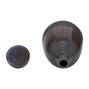 Vaso in ceramica scultoreo, vaso moderno per fiori, per soggiorno, decorazione per la casa, elegante elemento decorativo - Product Image 6
