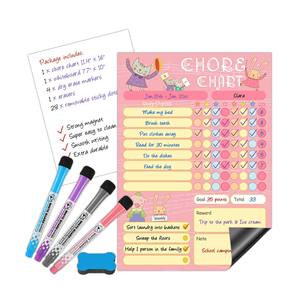 <span class=keywords><strong>Tableau</strong></span> de corvées magnétique Liste de contrôle en plastique Bloc-notes Planification de la liste de tâches <span class=keywords><strong>Tableau</strong></span> quotidien <span class=keywords><strong>pour</strong></span> enfants adultes <span class=keywords><strong>Cuisine</strong></span> Maison - Product Image 6