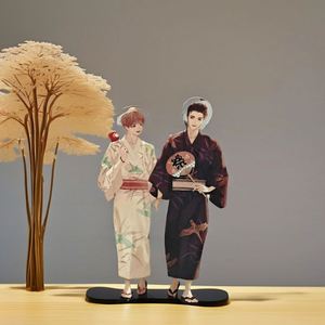 Design Custom New Holo Anime Light Standee Cartoon Acrylic Standee Plastic Crafts - Product Image 1