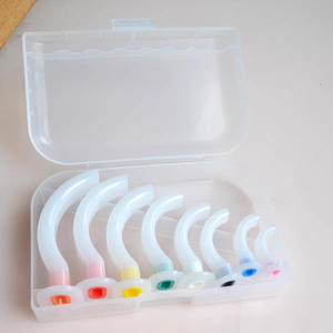 Ensemble de 8 tubes médicaux jetables oropharyngés pour voies respiratoires nasopharyngées Guedel - Product Image 6