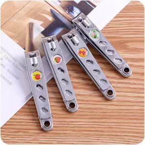 Portable Stainless Steel Nail Clippers 15Mm Jaw Flat Shape For Finger Nail Care Tools Home Use Patterned Design A1031 - Product Image 1