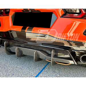 Parachoques de Fibra de Carbono Drifton 3K/6K/12K con Tejido Liso/Sarga/Forged para Corvette C8 Stingray Z51 2020-2026, Reequipamiento/Actualización - Product Image 2