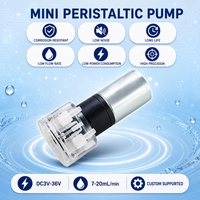 Pompe péristaltique mini haute pression à prix direct usine, faible débit, longue durée de vie, haute précision, pour laveur de sols OEM