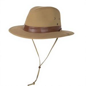 Chapeau Fedora Classique d'Aventure avec Oeillets de Ventilation Respirants - Product Image 1