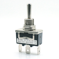 Interrupteur à bascule SPST SPDT 10A 250VAC 2 broches 3 broches On-off/on-on/on-off-on 3 positions 3 broches Interrupteur momentané DPDT Bakélite Instruments