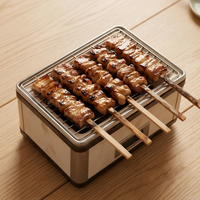 Brochettes de barbecue turques en bois naturel, écologiques et biodégradables