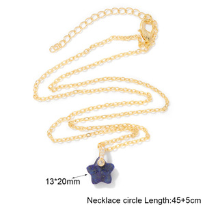 <span class=keywords><strong>Collana</strong></span> <span class=keywords><strong>con</strong></span> Pendente a Stella in Ametista Stile Bohemien <span class=keywords><strong>con</strong></span> Catena a Y Minimalista in Acciaio Inossidabile, Gioiello <span class=keywords><strong>con</strong></span> Cristallo Naturale Curativo <span class=keywords><strong>e</strong></span> Anelli a O - Product Image 3