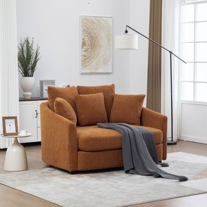 Poltrona Chaise Longue Moderna Imbottita e Resistente, Comoda Poltrona Oversize con Rivestimento, Seduta Profonda per Lettura, Poltrona da <span class=keywords><strong>Soggiorno</strong></span> - Product Image 1