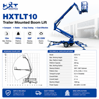Guindaste Articulado Telescópico Hidráulico HXT de Última Geração com Cesto Rotativo e Capacidade de 200kg – Lançamento Quente!