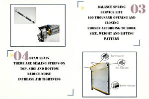 <span class=keywords><strong>Porte</strong></span> <span class=keywords><strong>de</strong></span> <span class=keywords><strong>garage</strong></span> sectionnelle <span class=keywords><strong>motorisée</strong></span> automatique MODERNE avec isolation thermique, surface finie pour entrepôt, villa et <span class=keywords><strong>garage</strong></span> - Product Image 5