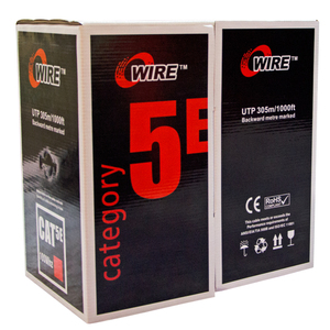 Nhà máy trực tiếp bán buôn CAT5E <span class=keywords><strong>UTP</strong></span> cáp Ethernet-24AWG đồng nguyên chất, 350MHz, 1000ft hộp (305m) - Product Image 6
