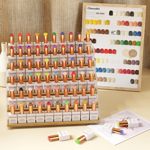 Esmalte de <span class=keywords><strong>Uñas</strong></span> en Gel UV Cloverfei, Regalo <span class=keywords><strong>para</strong></span> el Día de San Valentín 2025, Base de Agua, Colección Francesa, Sin Hema, Alta Pigmentación - Product Image 6
