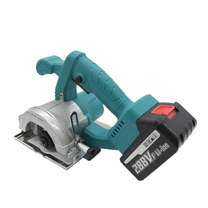 5in Lithium Battery <b>Power</b> Cordless Circular Saw Wood Metal Stone Cutting <b>Tools</b> 125mm Rechargeable Cordless Circular Saw - Product Image 4