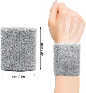 شعار مخصص منشفة المعصم عصابات عرق التنس عصابة عرق الأساور - Product Image 3