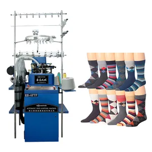 Machine de fabrication de chaussettes informatisée, fournisseur automatique, vente en gros, prix de la Machine pour la Production de chaussettes en vente