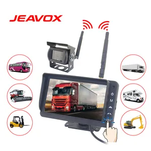 DVR AHD Wireless Vehicle Camera Monitor System 360 Blind Zone Coverage Monitoring 1080P 1/2/4 Cameras Wireless Rear View System