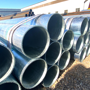 Dn65 125mm 250mm Diamètre 4mm Épais Construction Galvanisé Canopy Steel Pipe Prix Par kg - Product Image 6