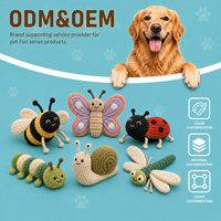 Jouet à mâcher en peluche pour chien, corps d'animal en peluche souple, pour marques d'animaux de compagnie, importateurs, programmes OEM ODM, fourniture de marques privées, commandes en gros
