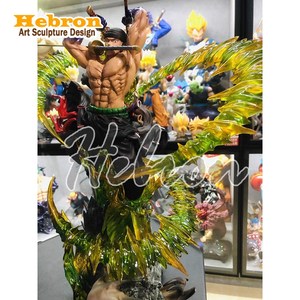 <span class=keywords><strong>Figurine</strong></span> d'anime One Piece Roronoa <span class=keywords><strong>Zoro</strong></span> GK l'Île des Fantômes, statue <span class=keywords><strong>manga</strong></span> en résine, <span class=keywords><strong>figurine</strong></span> d'action, modèle de collection, jouet cadeau - Product Image 2