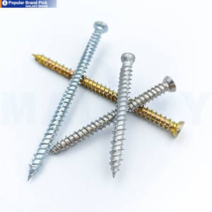 Vis à béton MALAXY, tête plate, douille Torx, vis à béton zinguées, vis à tête fraisée, boulon long en étoile - Product Image 1