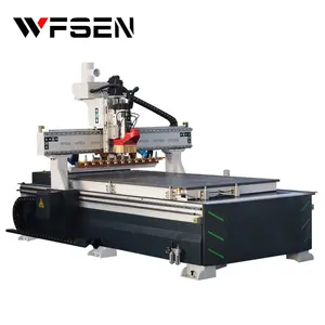 WFSEN 3d 조각 나무 cnc 라우터 기계 precio 나무 작업 목공 3d cnc 라우터