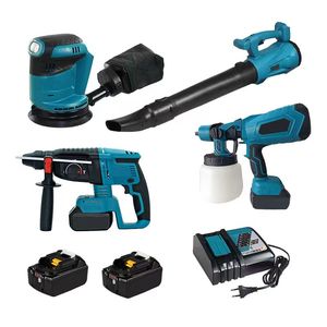 Ensemble d'outils d'atelier robustes 18V avec outils sans balais, batterie 6.0Ah et chargeur rapide DC18RC, ensemble complet 1 pièce OEM - Product Image 1